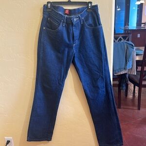 Wrangler 36 MWZ Slim Fit blue jeans